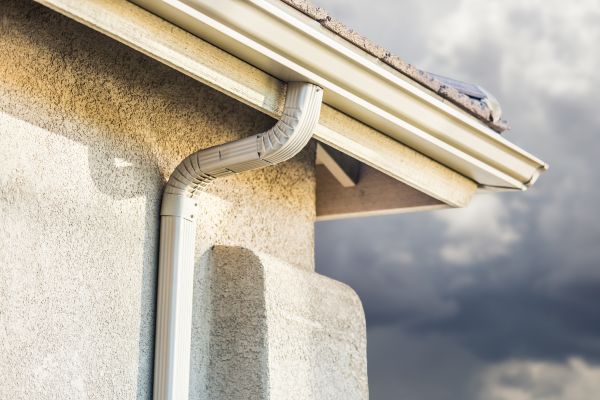 Aluminum Downspout Replacement in Frankfort