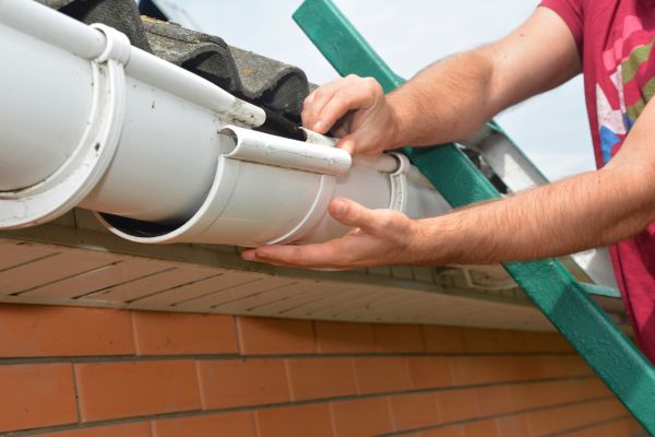 Large Gutter Repair in Frankfort